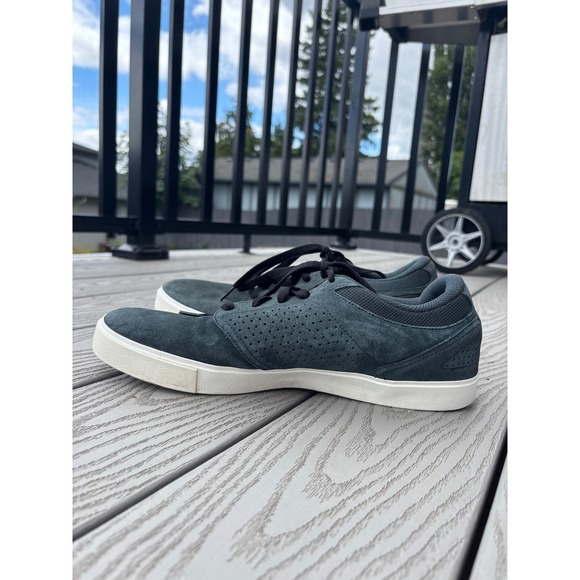 Nike SB Paul Rodriguez 5 LR Skateboard Shoes Men's Size 12 Blue Green 510580 - Picture 4 of 10